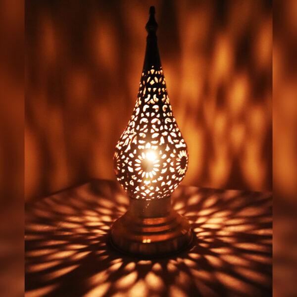 Brass Candle Holder Moroccan Style - Image 4