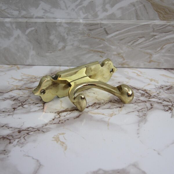 Handmade Brass Wall Hook | Decorative Coat Hook | Rustic Brass Hanger | Entryway & Bathroom - Image 3