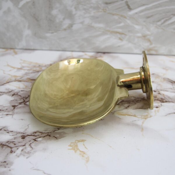 Brass Soap Dish Handmade Solid Unlacquered Wall Mounted Bathroom Soap Holder Durable & Stylish - Image 6
