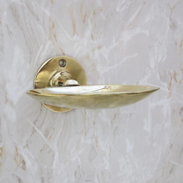 Brass Soap Dish Handmade Solid Unlacquered Wall Mounted Bathroom Soap Holder Durable & Stylish - Image 5