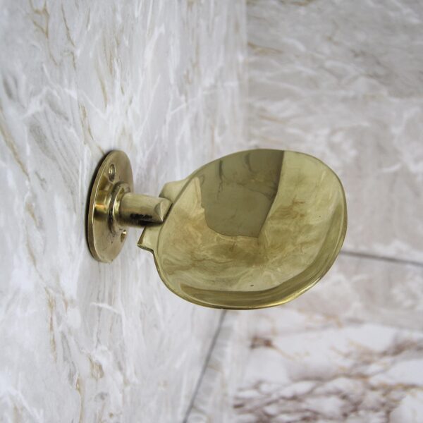 Brass Soap Dish Handmade Solid Unlacquered Wall Mounted Bathroom Soap Holder Durable & Stylish - Image 3