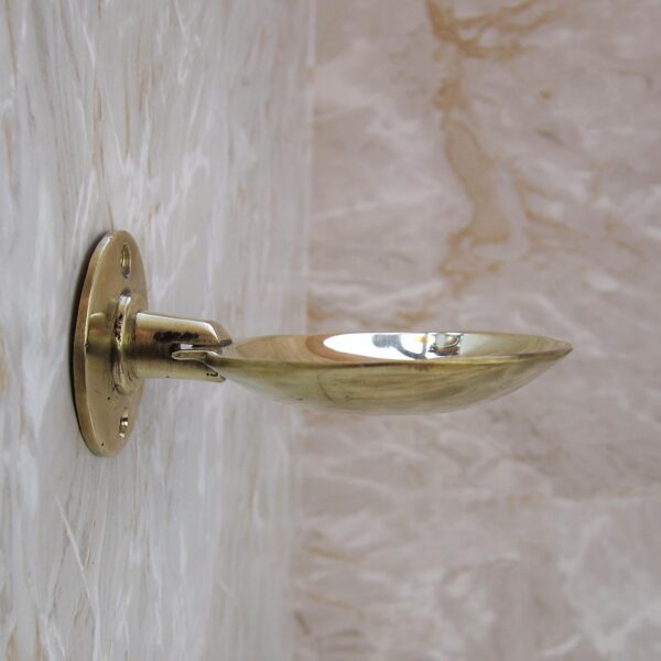 Brass Soap Dish Handmade Solid Unlacquered Wall Mounted Bathroom Soap Holder Durable & Stylish - Image 7