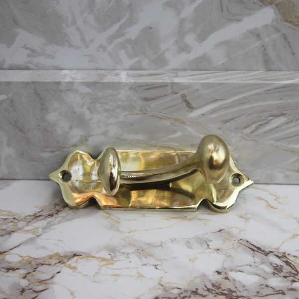Handmade Brass Wall Hook | Decorative Coat Hook | Rustic Brass Hanger | Entryway & Bathroom - Image 2