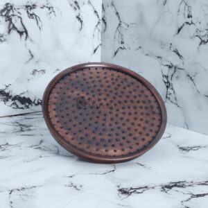 Copper Shower Head – Solid Brass Rain Shower – Rustic Bathroom Fixture – Handmade Outdoor & Indoor Moroccan Copper Shower Head