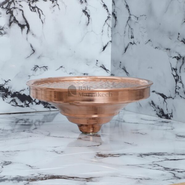 Copper Shower Head – Solid Brass Rainfall Shower – Handmade Rustic Bathroom Fixture – Outdoor & Indoor Copper Shower Head - Image 2
